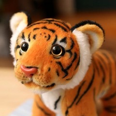 Tiger Plush Toy 30/40cm Cute Stuffed Animal Doll Soft Toy Birthday Gift