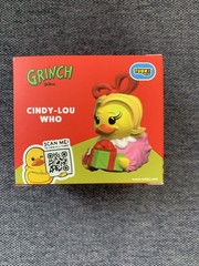Mini Tubbz -THE GRINCH CINDY LOU WHO- RUBBER Cosplaying Jeep Ducks-HTF!! NEW