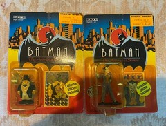 ERTL 1993 * Batman Animated Series * Die Cast Figures & Vehicles Full Set Of 12