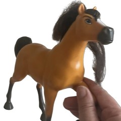Dreamworks Spirit Riding Free Lucky’s Horse Brown Tan Collectible Toy