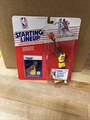 Starting Lineup Kareem Abdul-Jabbar NBA 1988 Action Figure & Card. Box 313