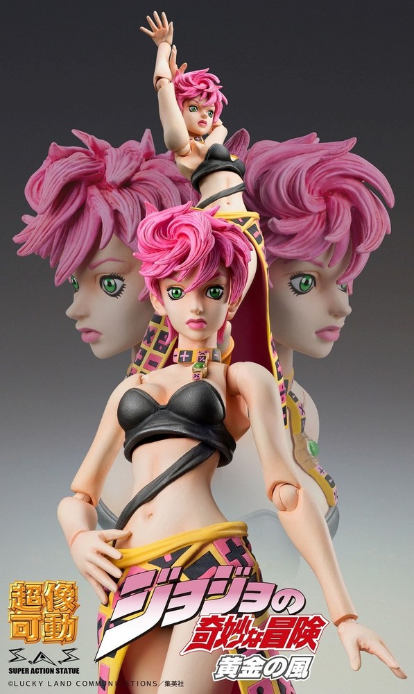 *NEW* JoJo’s Bizarre Adventure Golden Wind: Trish Una Chozokado Action Figure