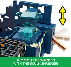 Minecraft Mini Mode Rise of the Warden Playset with Steve and Warden Figures
