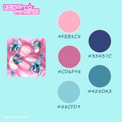 Dress To Impress *DLC CODE* 🩵 Bubblegum Gal FASHION PACK Patterns – Msg ASAP