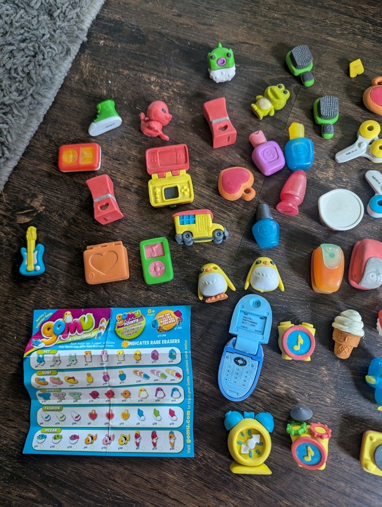 Gomu Eraserland Erasers Eraser Misc Collection Bulk Sale