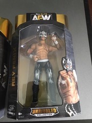 New Sealed AEW Unrivaled Series 2 Pentagon Jr (Penta) and Rey Fenix Figures