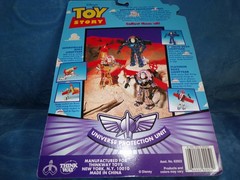 Buzz Lightyear 5” Platinum Stealth Interstellar set NIFSOP 1995 Thinkway new