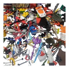 HUGE LOT Vtg G. I. JOE WEAPONS AND ACCESSORIES and other figures accessories