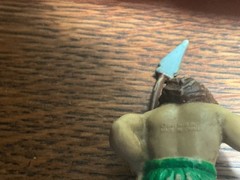 Caveman Warrior with Spear 1987 HG Toys Vintage PVC Figure 2.5″