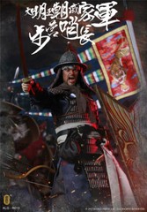 KONGLINGGE KLG-R013 Ming Dynasty Qi Troop – Walk Camp Guard Leader 1/6 Figure