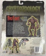 Mezco Cryptozoology Bigfoot 4″ Figure/Toy & Foot Print 2003