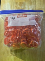 Nickelodeon Silicone Rubber Orange Bracelet 100x Pieces New
