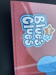 Blues Clues Poster Toddler Bedroom Birthday Party Decoration 2006 12”x17” Folded