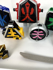 Power Rangers Samurai Sentai Shinkenger DX Shinken Oh Megazord BANDAI