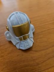 Vtg Centurions Orbital Interceptor HELMET 1986 Kenner gray weapon accessory part