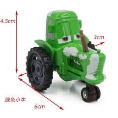 Disney Pixar Cars Firetruck Cow Tractor 1:55 Diecast Frank Model Car Toys Gift