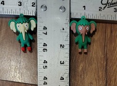 Tralalero Tralala Action Figure Party Favor Lot Green Elephant Lot of 8 Brainrot