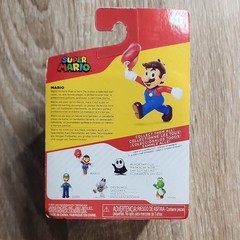 JAKKS Pacific Super Mario Mario Action Figure w/ Base Video Games Ages 3+