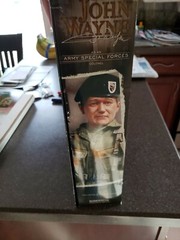 Sideshow John Wayne Army Special Forces Rare Tiger Stripe Camouflage FREE Gift