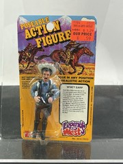 Wyatt Earp 1981 Empire Toys Legends of the West Action Figure 4″ MOC