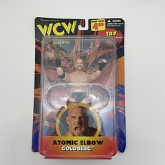 WCW ATOMIC ELBOW GOLDBERG Heels figure Original San Francisco Toymakers NEW