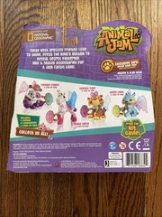Animal Jam Figures WildWorks Jazwares Plush Tin Sparkle Tiger Dress Up Friends