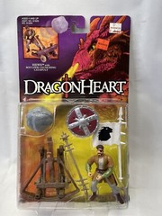 Dragonheart Hewe with Catapult Kenner Vintage 1995 Action Figure 3.5″ New