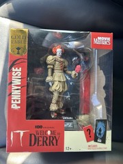 Pennywise (Welcome to Derry) 6″ Posed Figure Gold Label – McFarlane Toys