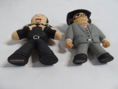 Micro Brawlers MATT HARDY & JIM ROSS Figures