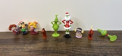 The Grinch Animated Movie Mini PVC Cake Topper Figures Max