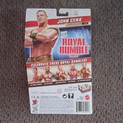 Mattel WWE John Cena Royal Rumble 2013 #52 Boxed Plastic Action Figure 6+