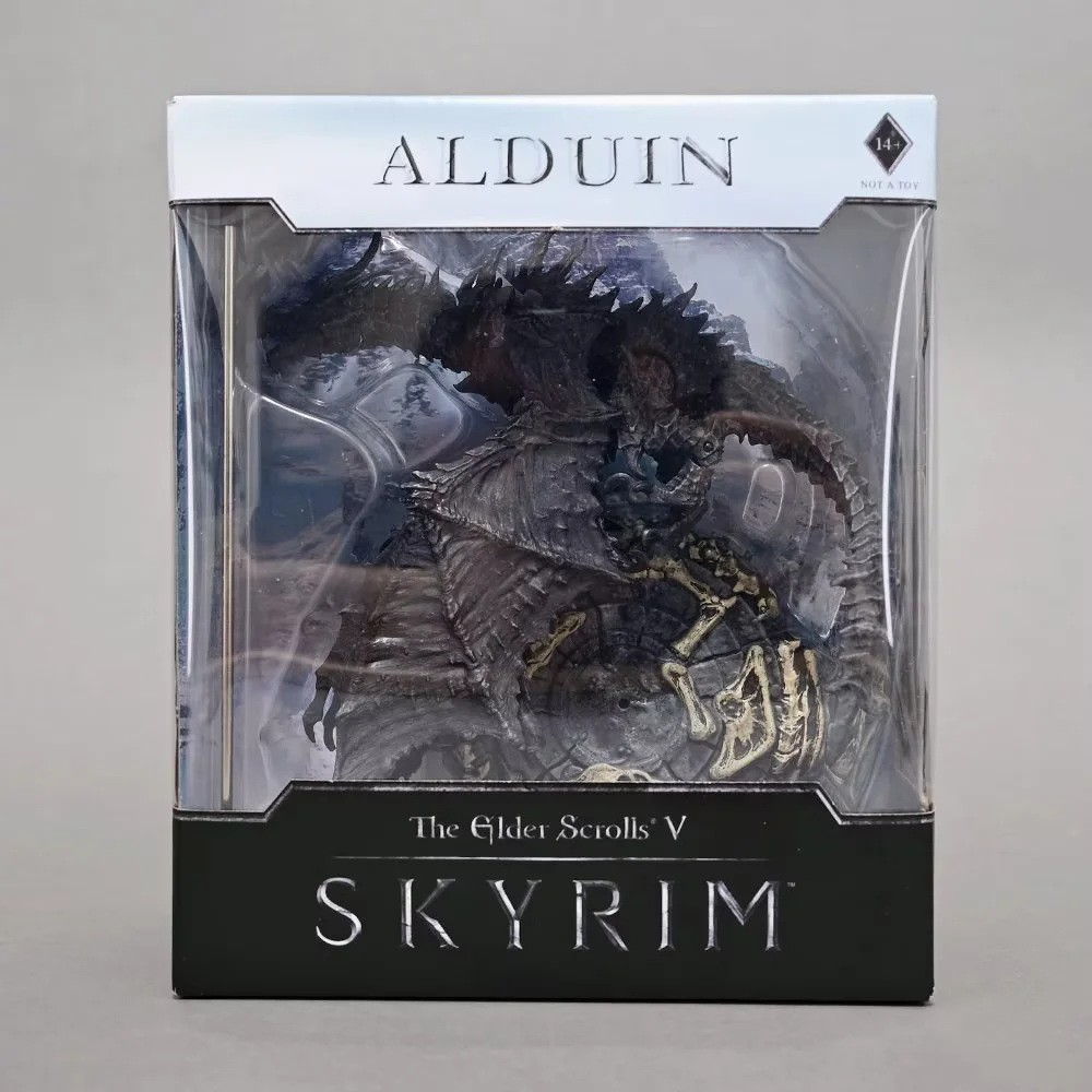Game of Thrones & Skyrim Dragon Action Figure:Alduin & Drogon Collectible Statue