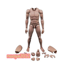 1:6 MX02-A Europe Skin Male Action Figure Body 12inch Flexible PVC Soldier Dolls