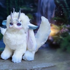 Rabbit Dragon Fantasy Biology 400% Big Doll Blind Box Series,Hairy Cartoon Gift