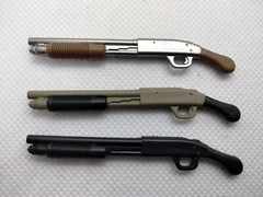Pump Shotgun Short Type 1/12 Scale Gun Weapon Action Figure Accessory Force