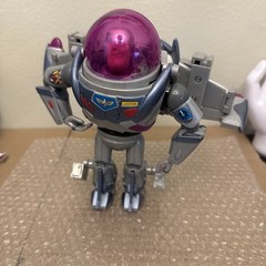 1999 Toy Story 2 Buzz Lightyear Mega Morpher Transformer 7″ Gray Action Figure