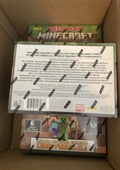 Lot Of 3 Factory Sealed Mega Box 2024 Panini Minecraft Trading Cards In Hand