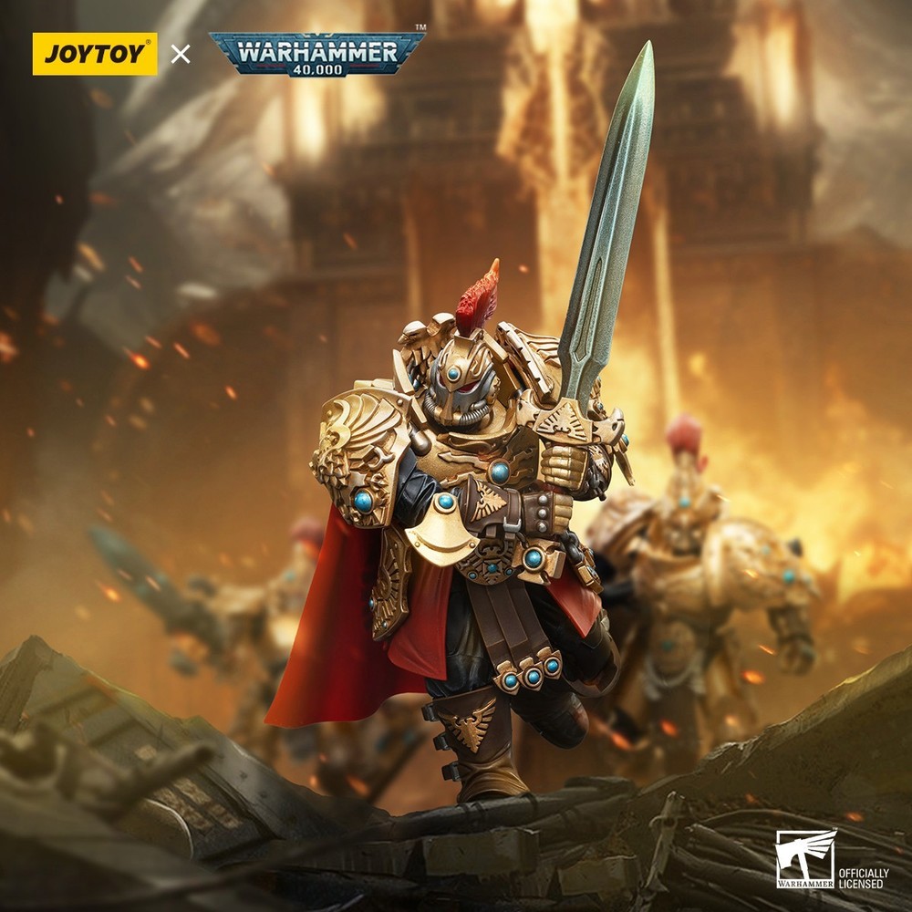 JoyToy Warhammer 40K JT8124 1:18 Adeptus Customs Blade Champion Action Figure