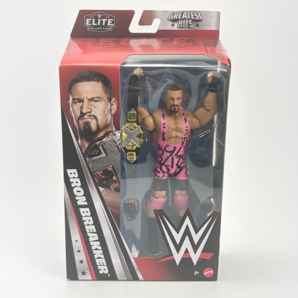 WWE Elite Collection Greatest Hits Bron Breakker Action Figure NXT Belt JHT77