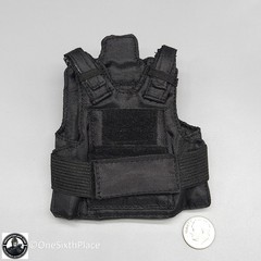 1:6 scale Toy Soldier Delta Force Black PT Body Armor for 12″ Figures