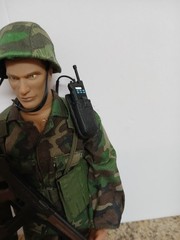1998 21ST Century Toys 12” Soldier Camo Helmet & Accessories See Photos (#004)
