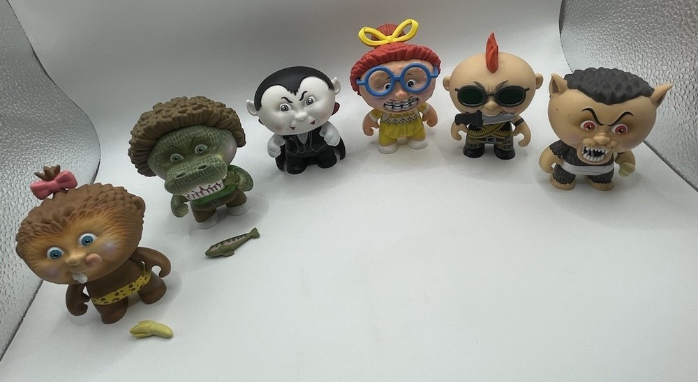 Funko Garbage Pail Kids Mystery Minis Lot (6) Vinyl Figures Banana Fish GPK