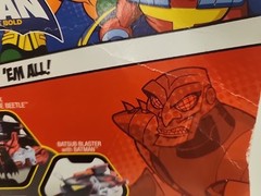 Batman Brave and the Bold BLUE BEETLE vs KANJAR RO Box Damage 2009
