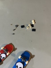 Vintage Tech Deck Blind Grim Reaper Ronnie Creager Fingerboard Lot 4 Red Blue