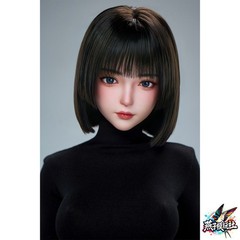 ROSEIDOL Studio Black Dress Idol Girl Silicone Collectible 18+