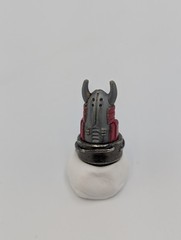 1987 Tomy Parker Brothers Spinjas Warrior Fire Knights Iron Top