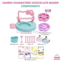 Sanrio Characters Sweet Chocolate Maker Hello Kitty, MyMelody, Kuromi