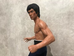 CHINA.X-H Fist of Fury Kung Fu Master Lee 1/6 Resin Tribute Statue Li Xiaolong