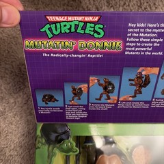 PlaymatesToys Mutatin’ Donnie Action Figure Donatello Sealed