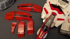 Transformers G1 Jetfire with paperwork and lots of parts – vintage 80s